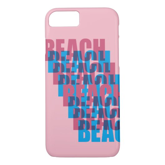 Het strand roept... Case-Mate iPhone case (Achterkant)