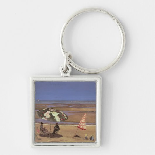 Het strand sleutelhanger (Voorkant)