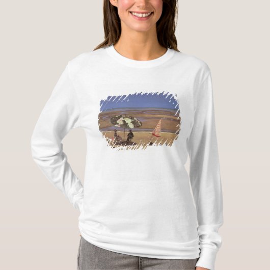 Het strand t-shirt (Voorkant)