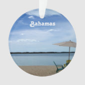 Het Strand van Bahama Ornament (voorkant)