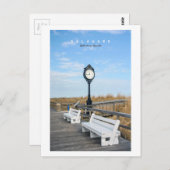 Het Strand van Bethany, Delaware Briefkaart (Voorkant / Achterkant)