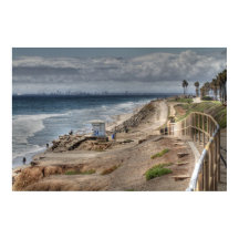 Het strand van de Cliffs "