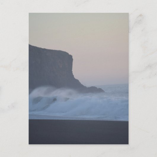 Het Strand van de Rots van de geit Briefkaart (Voorkant)