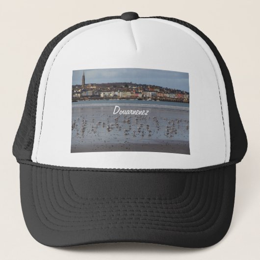 Het strand van Douarnenez Trucker Pet (Voorkant)