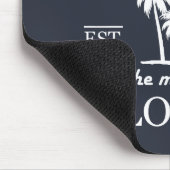 Het strand van Miami City in Florida Muismat (Hoek)