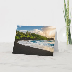Het Strand van Waianapanapa Kaart
