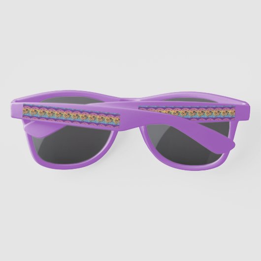 Het strand zonnebrillen (Achterkant)