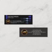 Het stromen Bedrijfs Arrows Freight Forwarders Mini Visitekaartje (Voorkant / Achterkant)