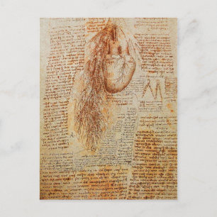 Het stroomgebied van de Hart en de Bronchiale Arte Briefkaart