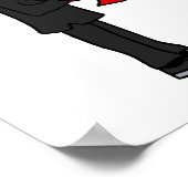 Het Stropdas van de knoop Poster (Hoek)