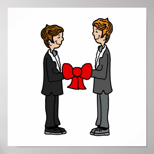 Het Stropdas van de knoop Poster (Voorkant)