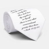 Het stropdas van de manuscripten Draag, wit - Teke (Opgerold)