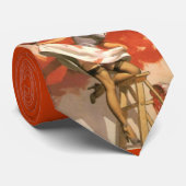 Het stropdas van de Pinup van de schilders (Opgerold)