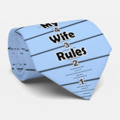 Het Stropdas van de regelaar - "Mijn Regels van de (Opgerold)