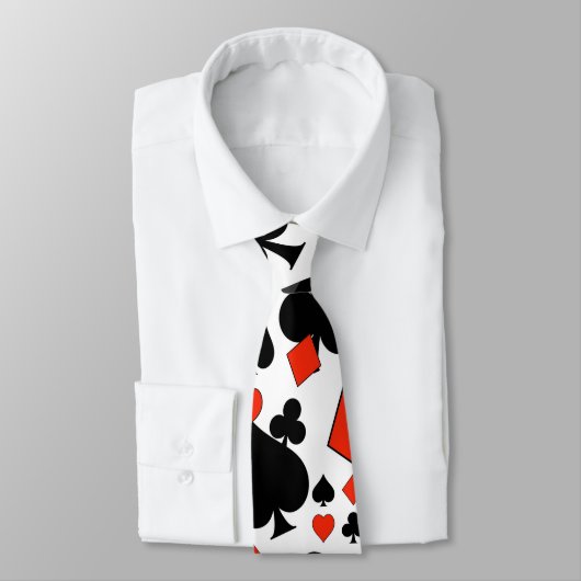 Het Stropdas van de vier Suits Gamblers. (Gebonden)