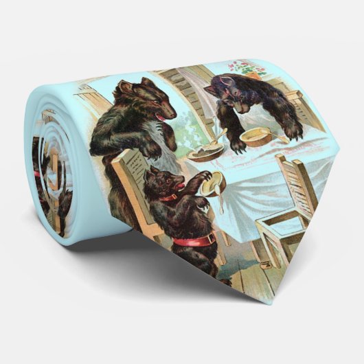 Het Stropdas van drie Beren sprookjes (Opgerold)