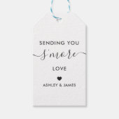 Het sturen van je 'meer liefde Label', weddenschap Cadeaulabel (Voorkant)