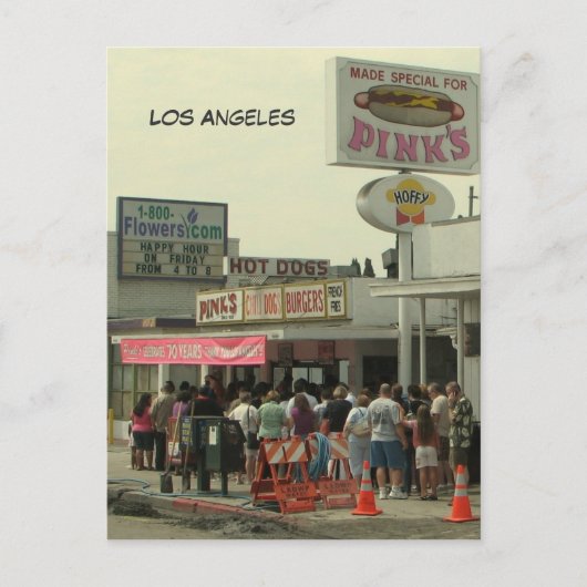 Het Super Briefkaart van Los Angeles! (Voorkant)