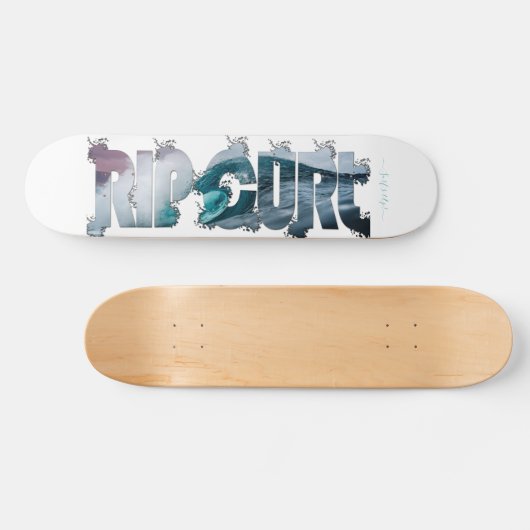 Het Surf van de rip Curl Splash op Slogan van het  Skateboard (Horizontaal)