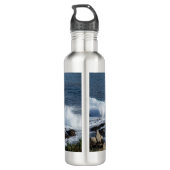 Het surf van de Stille Oceaan Waterfles (Achterkant)