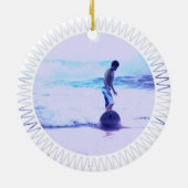 Het surfen van de Ornament van het Ontwerp van de  (Achterkant)