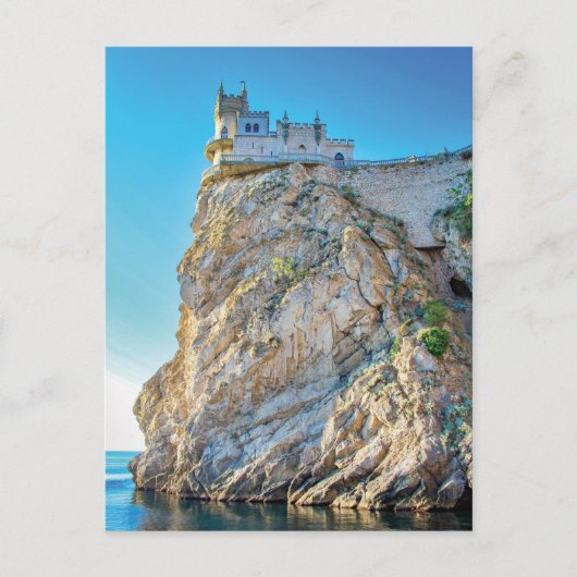 Het Swallow's Nest Castle Krim Oekraïne Briefkaart (Voorkant)