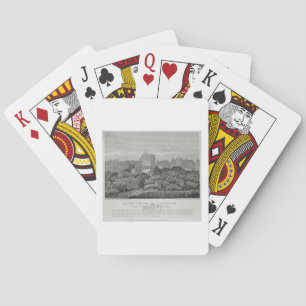 Het Swan Theater op de Bankside zoals het in Pokerkaarten