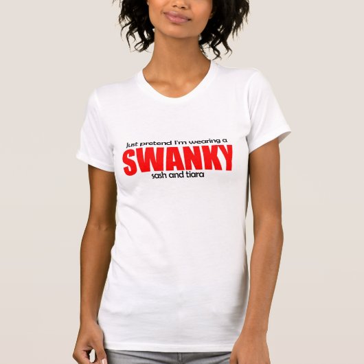 Het swanky t-shirt (Voorkant)