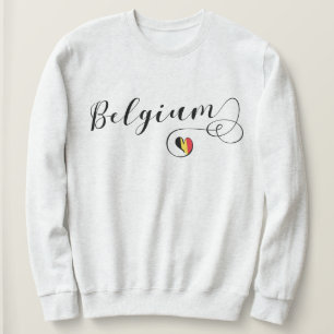 Het Sweatshirt van het Hart van België, Belgische