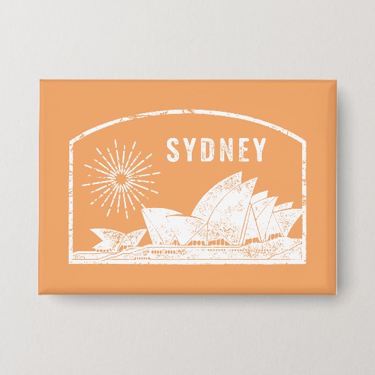 Het Sydney Opera House Button (Voorkant)