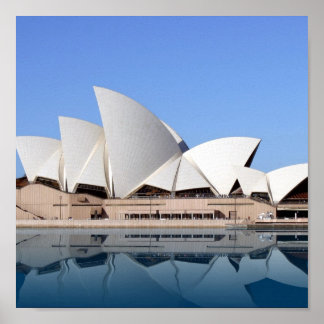 Het Sydney Opera House i Poster