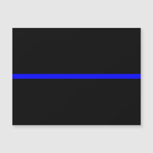 Het symbolische dun blauw lijnconcept
