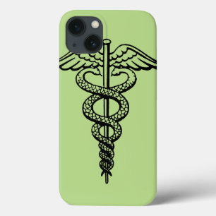 Het symbool Caduceus iPhone 13 Hoesje