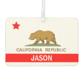 Het symbool van Californië Luchtverfrisser (Achterkant)