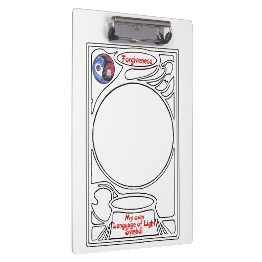 Het symbool van het specht van het Vergiffenis Klembord (Rechts)