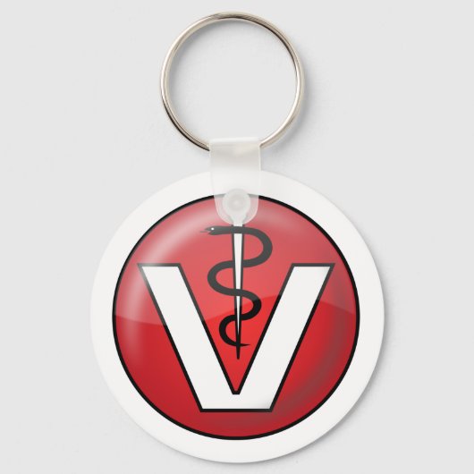 het symbool van het vetlogo_Vector_Clipart vet Sleutelhanger (Voorkant)