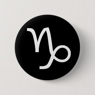 Het Symbool van Steenbok Ronde Button 5,7 Cm