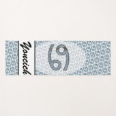 Het Symboolelement van het Zodiac-symbool van de k Yogamat (Voorkant (horizontaal))