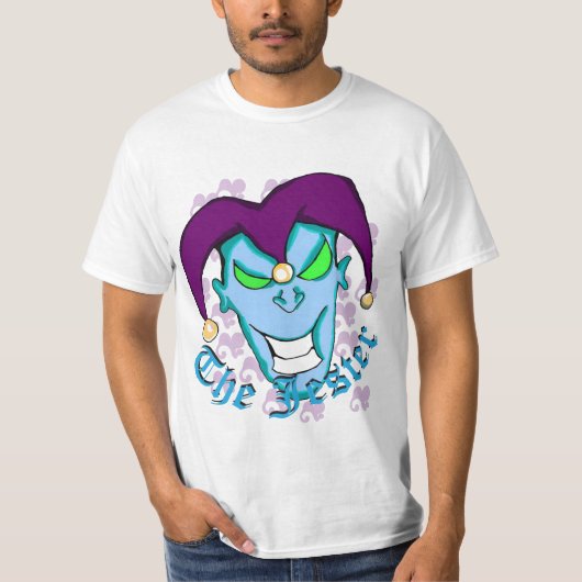 Het T-shirt Jester (Voorkant)