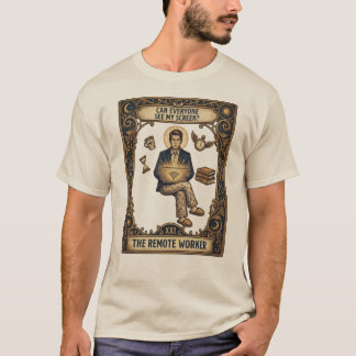 Het T-shirt met de Tarotkaart van de Afstandsmedew