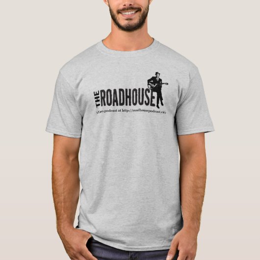Het T-shirt Roadhouse Grey (Voorkant)