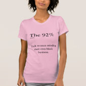 Het T-shirt van 92% (Voorkant)
