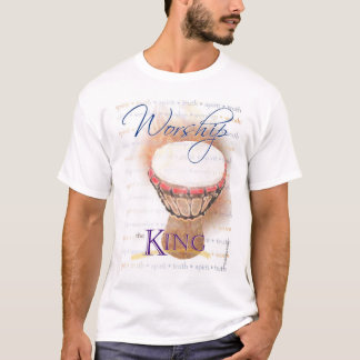 Het t-shirt van de koning (djembe)