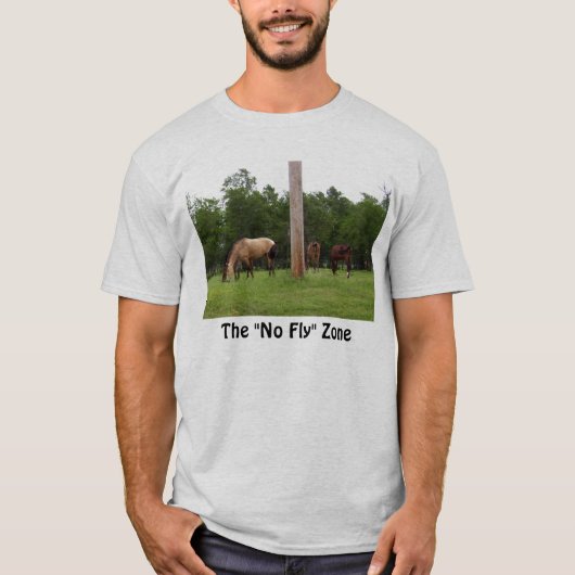 Het T-shirt van de "No Fly Zone" (Voorkant)