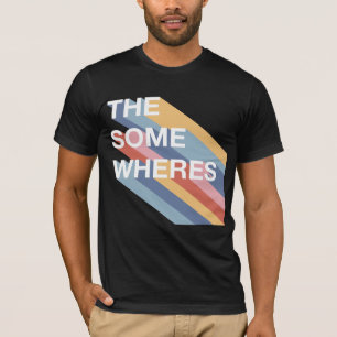 Het T-shirt van de Ronde van mannen - Lichte Tekst