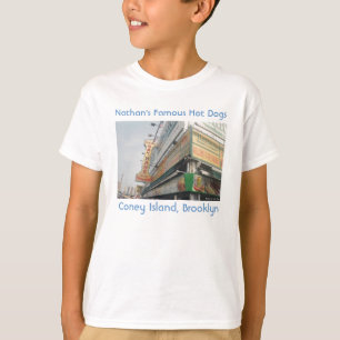 Het T-shirt van Nathan's Famous Hot Dogs Kind