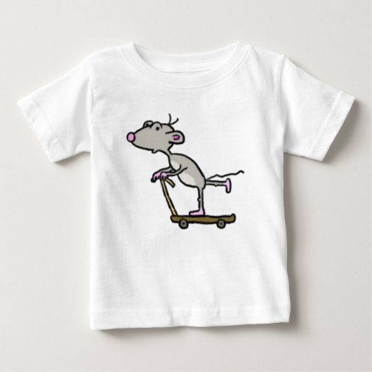 Het T-shirt van Scooter Mouse Kind (Voorkant)