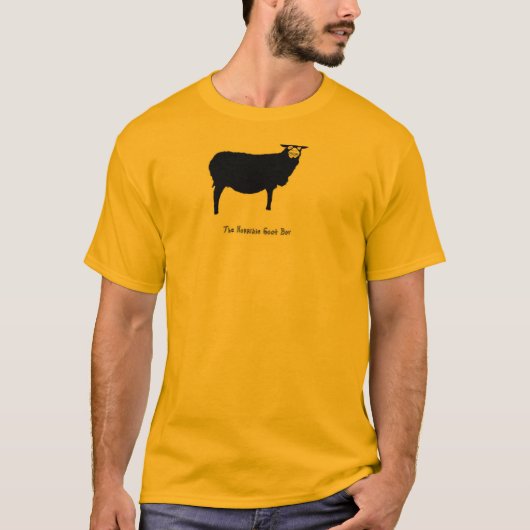 Het T-shirt voor de paarse geitenjongen (Voorkant)