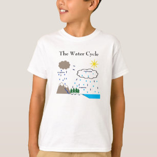 Het t-shirt voor de watercyclus