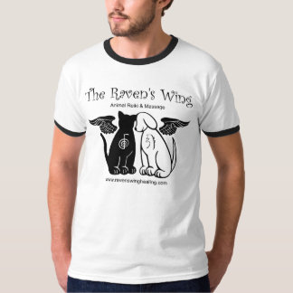 Het T-shirt Wing Ringer van Raven